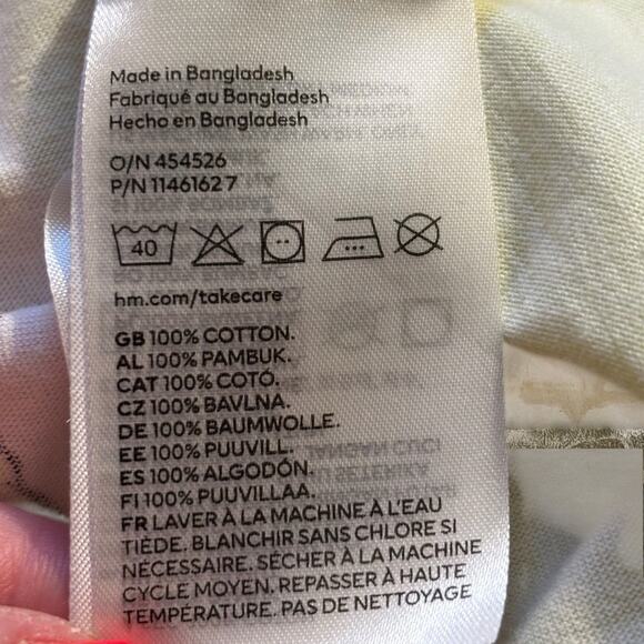 H&M NWOT Girls Mickey Mouse Tie Hem T-Shirt - Size 14Y (170) - Picture 5 of 5